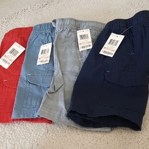 NWT 2T/2 Four Epic Threads brand Boys' Shorts - Red, Blue, Gray, Navy